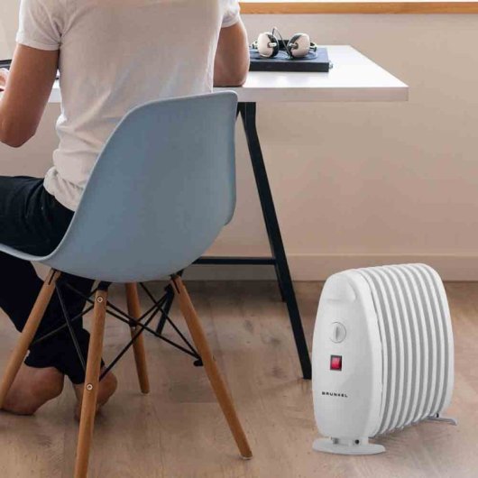 Grunkel RACP-100D Radiador Eléctrico De Aceite 1000W Blanco