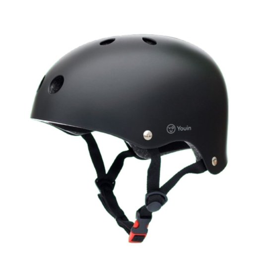 Casque Youin MA1016 homologué EN1078 pour vélos et scooters, léger et confortable, réglable, noir
