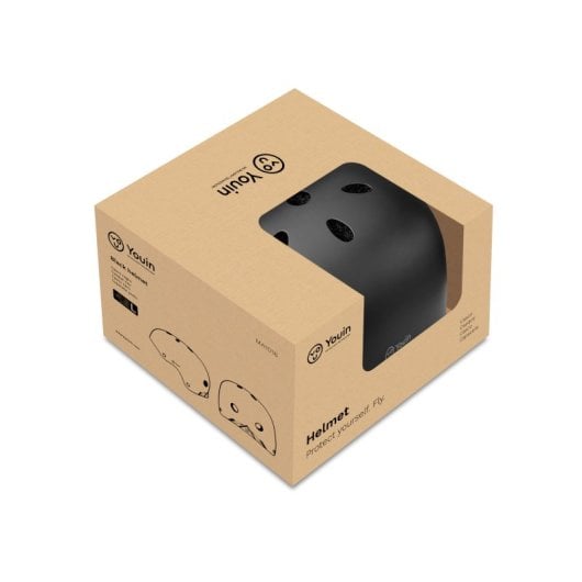 Casque Youin MA1016 homologué EN1078 pour vélos et scooters, léger et confortable, réglable, noir