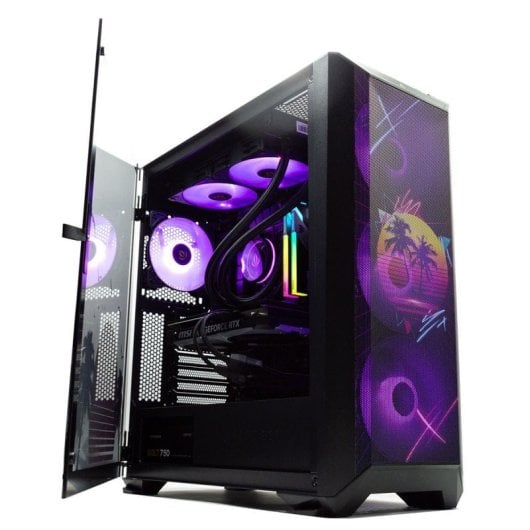 PcCom Imperial AMD Ryzen 7 7800X3D / 32 Go / SSD 2 To / RTX 4070 + Windows 11 Famille - Magic City