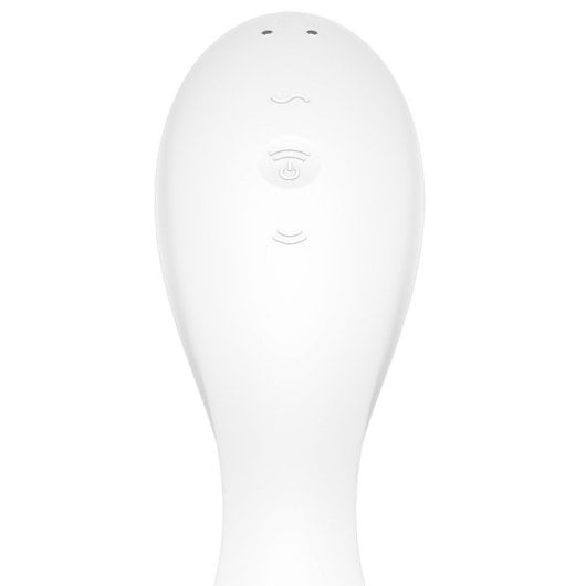 Satisfyer Curvy Trinity 5+ Connect App Weiß