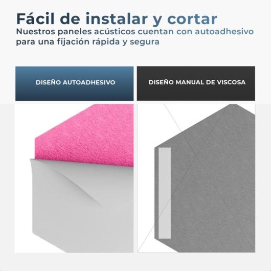 Yoevu Pack 12 Paneles Acústicos Hexagonales Autoadhesivos De Insonorización 30x26x1cm Rosa