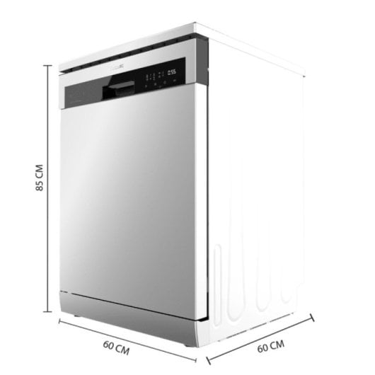 Cecotec Bolero Aguazero 6500 Lavavajillas 60Cm 15 Cubiertos 6 Programas C Inox