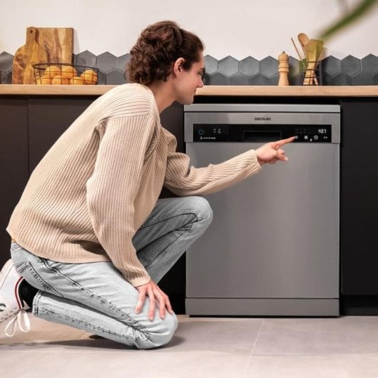 Cecotec Bolero Aguazero 6500 Lavavajillas 60Cm 15 Cubiertos 6 Programas C Inox