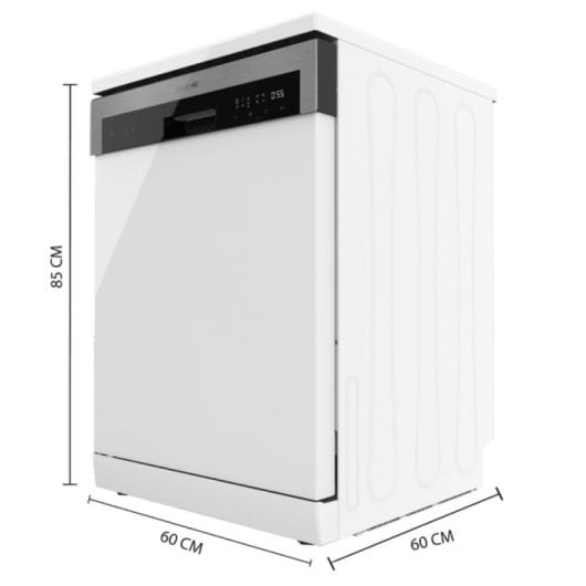 Cecotec Bolero Aguazero 6500 Máquina de Lavar Loiça 60Cm 15 Conjuntos 6 Programas C Branca