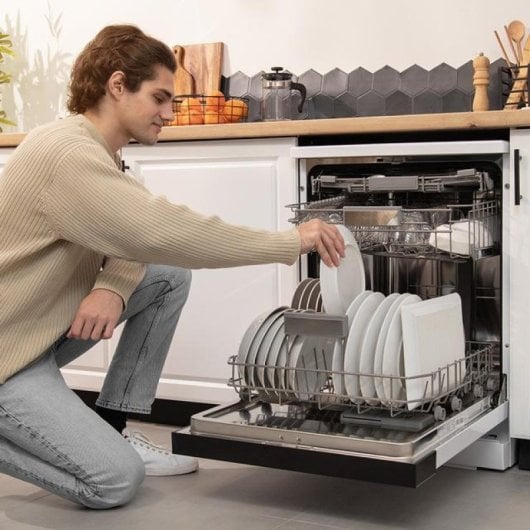Cecotec Bolero Aguazero 6500 Máquina de Lavar Loiça 60Cm 15 Conjuntos 6 Programas C Branca
