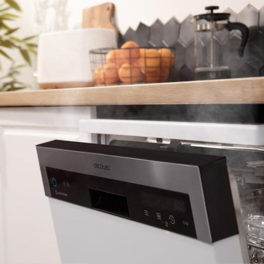 Cecotec Bolero Aguazero 6500 Máquina de Lavar Loiça 60Cm 15 Conjuntos 6 Programas C Branca