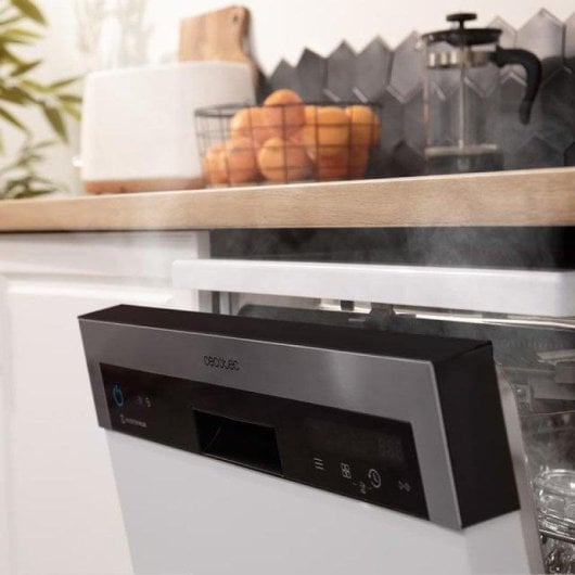 Lavavajillas Cecotec Bolero Aguazero 6500 15 Serviços Classe C com Auto Open e Motor Inverter Plus