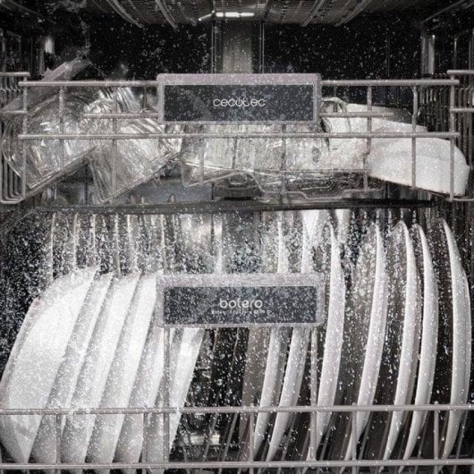 Lavavajillas Cecotec Bolero Aguazero 6500 15 Serviços Classe C com Auto Open e Motor Inverter Plus