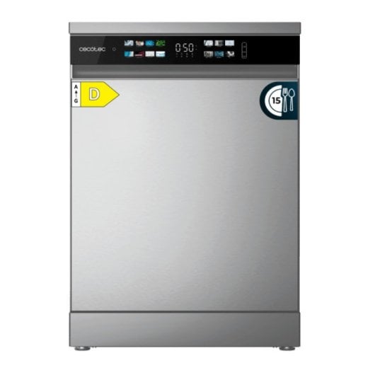 Cecotec Bolero Aguazero 6210 Lavavajillas 60Cm 15 cubiertos14 Programas D Inox