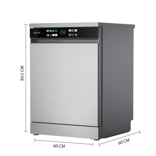 Cecotec Bolero Aguazero 6210 Lavavajillas 60Cm 15 cubiertos14 Programas D Inox