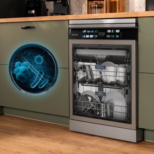 Cecotec Bolero Aguazero 6700 Lavavajillas De 60Cm 15 Cubiertos Clase B Inox