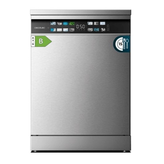 Cecotec Bolero Aguazero 6700 Lavavajillas De 60Cm 15 Cubiertos Clase B Inox