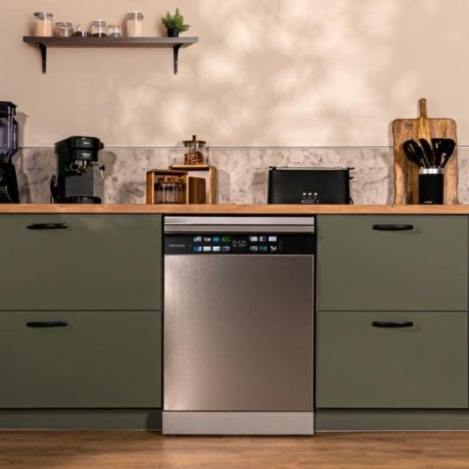 Cecotec Bolero Aguazero 6700 Lavavajillas De 60Cm 15 Cubiertos Clase B Inox