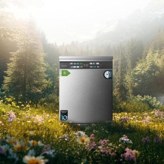 Lavavajilhas Cecotec Bolero Aguazero 6700 15 Talheres Classe B Inox Motor Inverter FullColor