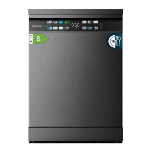 Lavavajillas Cecotec Bolero Aguazero 6700 15 Couverts Classe B Séchage Turbo