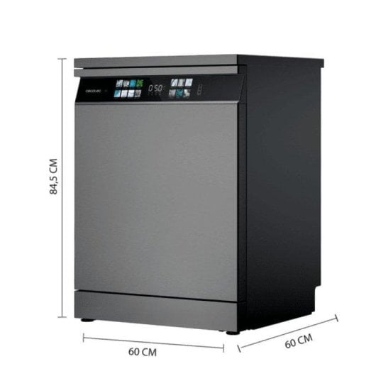 Lavavajillas Cecotec Bolero Aguazero 6700 15 Couverts Classe B Séchage Turbo