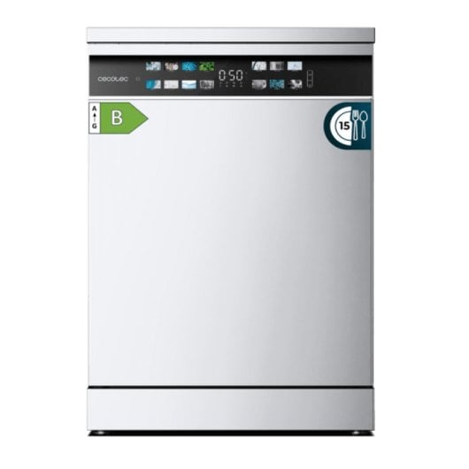 Cecotec Bolero Aguazero 6700 Lavavajillas De 60Cm 15 Cubiertos Clase B Blanco