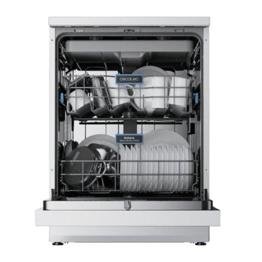 Lavavajilhas Cecotec Bolero Aguazero 6700 15 Talheres Classe B Motor Inverter Plus Turbo Dry+