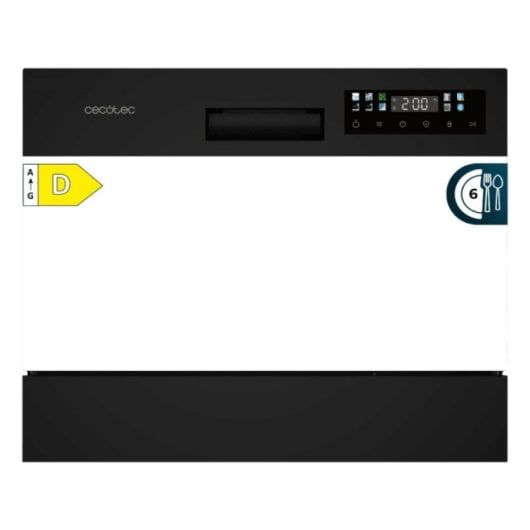 Cecotec Bolero Aguazero 2300 Lavavajillas Compacto De 6 Cubiertos 8 Programas D Blanco