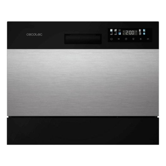 Lavavajillas Cecotec Bolero Aguazero 2300 6 Cubiertos Clase D Inox Touch Panel
