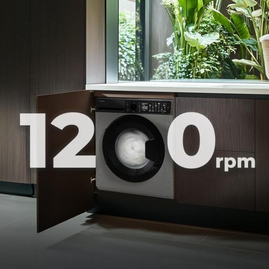 Lava-linge Cecotec Bolero DressCode 750 BI Hublot 7kg 1200rpm A Inox Vapeur Antiallergique