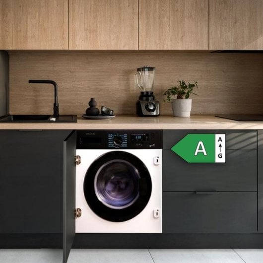 Cecotec Bolero DressCode 740 BI Lavatrice da Incasso 7 Kg 1400 Giri/min 16 Programmi A Bianco