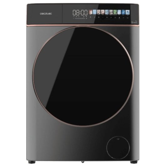 Cecotec Bolero DressCode 10900 Lavatrice a carica frontale da 10 kg, 1400 giri/min, classe A, colore: Nero