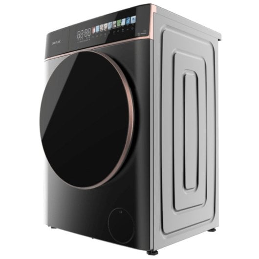 Cecotec Bolero DressCode 10900 Lavatrice a carica frontale da 10 kg, 1400 giri/min, classe A, colore: Nero