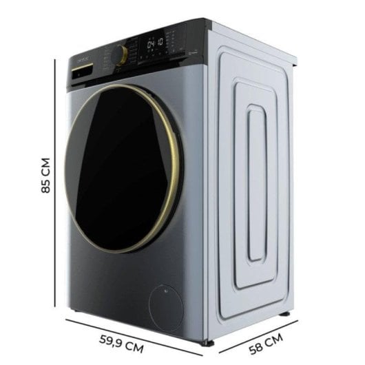 Waschmaschine Cecotec Bolero DressCode 9610 9kg 1400rpm A blau SteamMax Nachlegefunktion