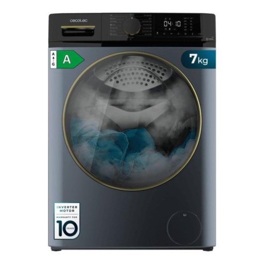 Cecotec Bolero DressCode 7610 Lavadora Carga Frontal 7 Kg 1400 Rpm 15 Programas A Azul