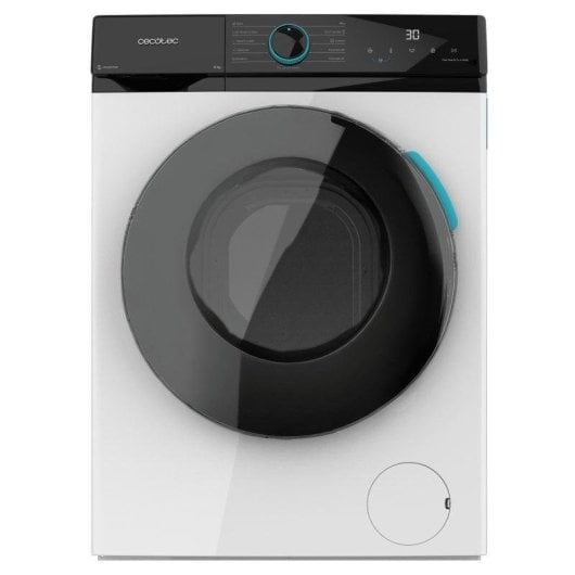 Lava-linge Cecotec Bolero DressCode 6160 Hublot 6kg 1200rpm A Blanc Steam/Vapeur