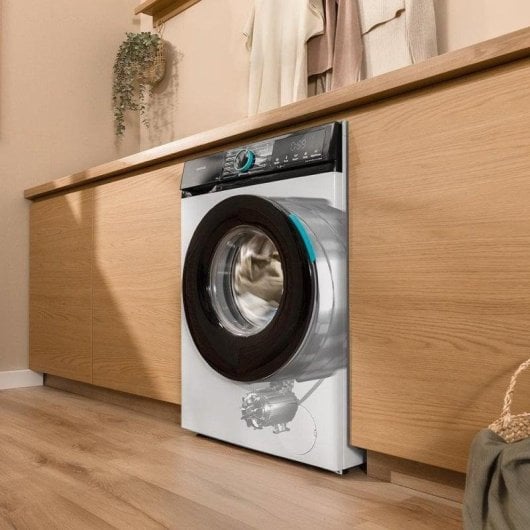 Lava-linge Cecotec Bolero DressCode 6160 Hublot 6kg 1200rpm A Blanc Steam/Vapeur