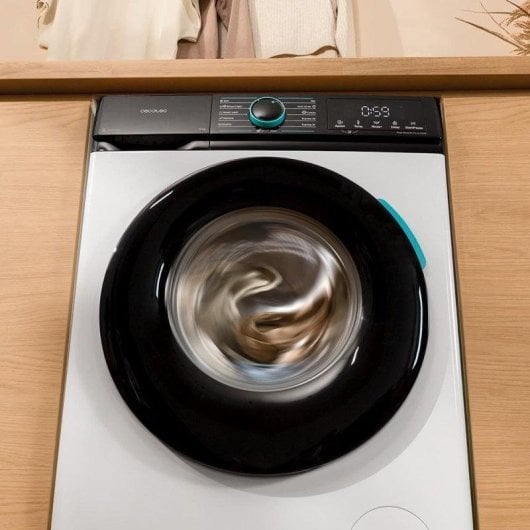 Lava-linge Cecotec Bolero DressCode 6160 Hublot 6kg 1200rpm A Blanc Steam/Vapeur