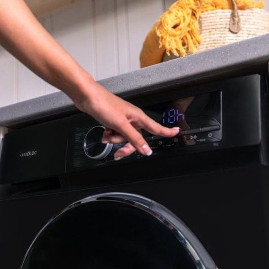 Cecotec Bolero DressCode 12500 Lavadora 12 Kg Steel 1400 Rpm Motor Inverter Plus Steam Max A Gris