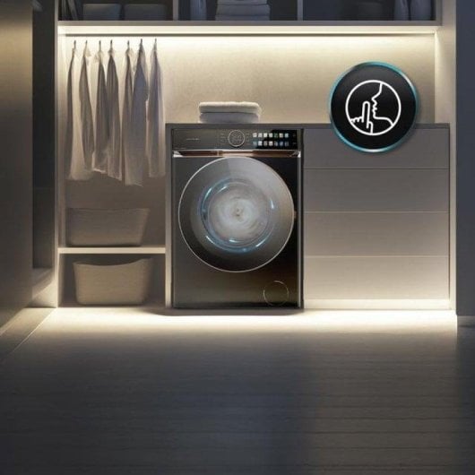 Lavadora Cecotec Bolero DressCode 12980 Carga Frontal 12 kg 1400 rpm A Acero Direct Drive UV SteamMax