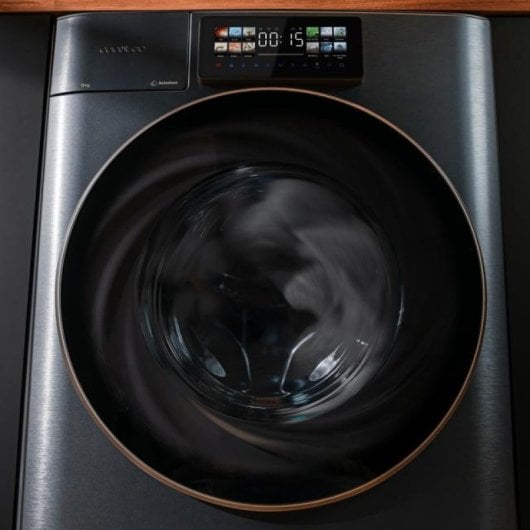 Cecotec Bolero DressCode 9950 Lavadora Autodosis Carga Frontal Steel De 9 Kg 1400 Rpm A Gris