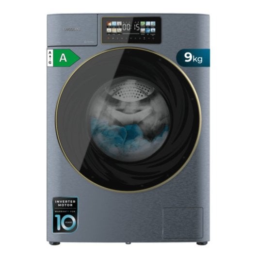 Cecotec Bolero DressCode 9950 Inverter 3D Lavadora Autodosis 9 Kg 1400 Rpm 13 Programas A Azul
