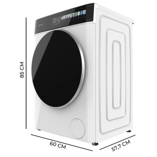 Cecotec Bolero DressCode 9900 Autodose Inverter FullColor Lavadora Autodosis De Carga Frontal 9 Kg A Blanca