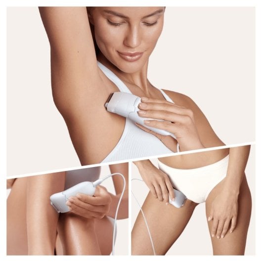 Braun Silk Epil 5-825 Depiladora Power 28 pinzas Blanco/Morado