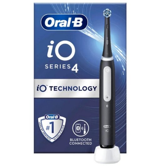 Escova de Dentes Rotativa Oral-B iO 4 4 Modos Sensor Pressao Temporizador
