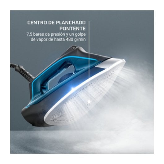 Rowenta DG9224F1 Centro De Planchado 7 5 Bares 1,3 L Negro/ Azul