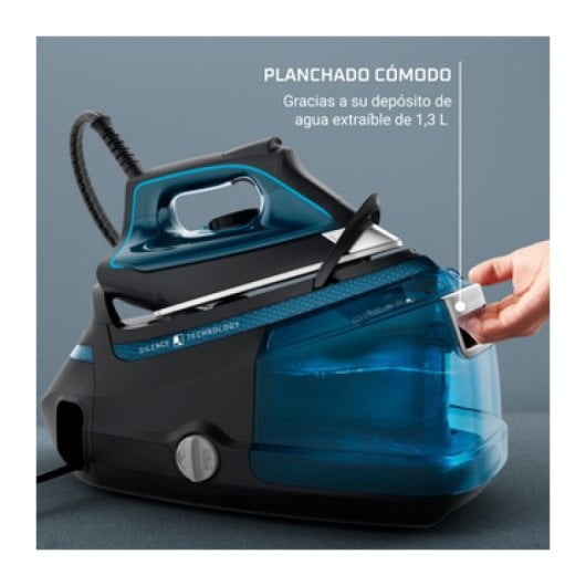 Rowenta DG9224F1 Centro De Planchado 7 5 Bares 1,3 L Negro/ Azul
