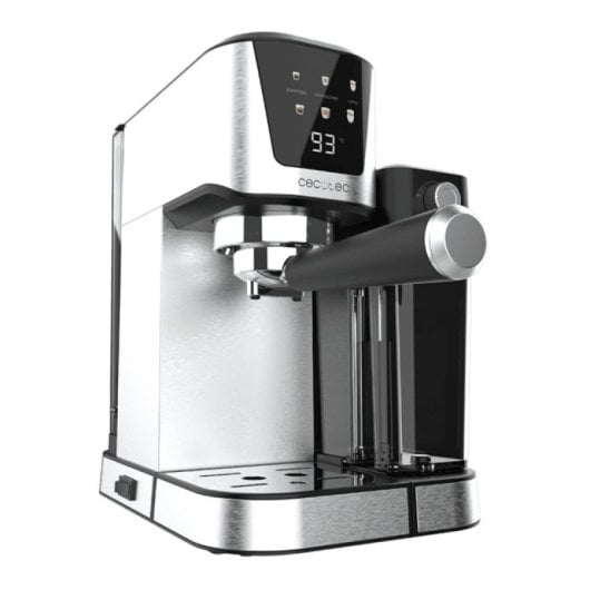 Cecotec Power Espresso 20 Cream Cafetera Semiautomática Con Pantalla Táctil Inox