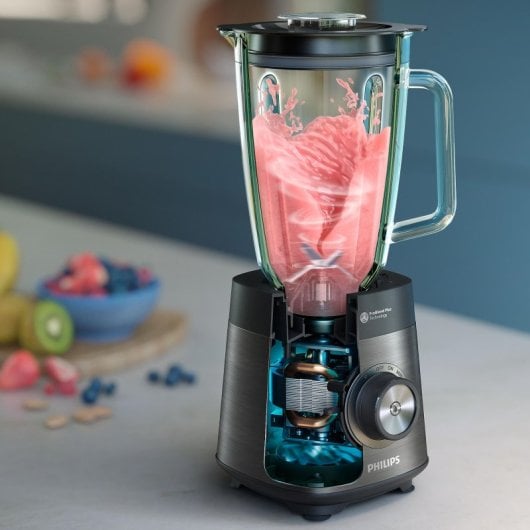 Philips HR3040/00 Frullatore Metal Series 1200W 2L Nero