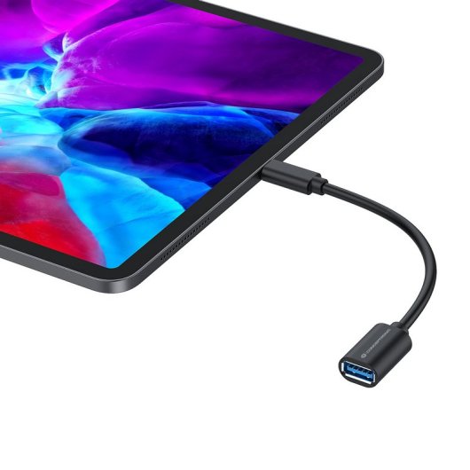 Conceptronic ABBY11B Adaptador USB-C a USB-A 3.2 Gen 1 OTG 20cm Negro Pack 2 Unidades
