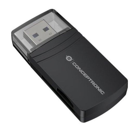 Lector de Tarjetas USB 3.0 Conceptronic BIAN06B SD/TF 4.0 UHS-II