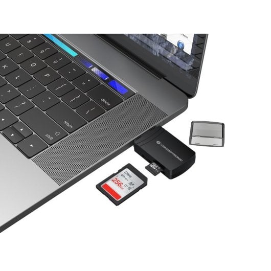 Conceptronic BIAN06B Lector De Tarjetas USB 3.0 Para SD TF/MicroSD 4.0