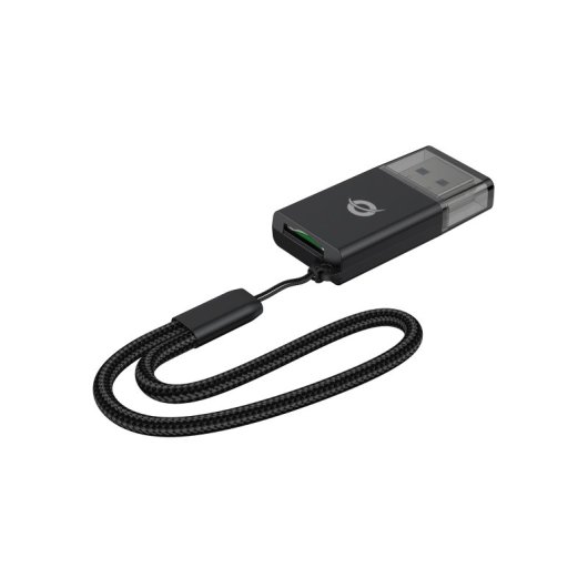 Conceptronic BIAN07B Leitor de Cartões USB 3.0 para TF/MicroSD 3.0, UHS-I