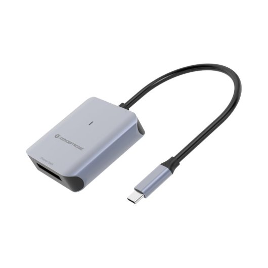 Conceptronic BIAN08G USB-C-Kartenleser für CFexpress 2.0 Typ B, Grau